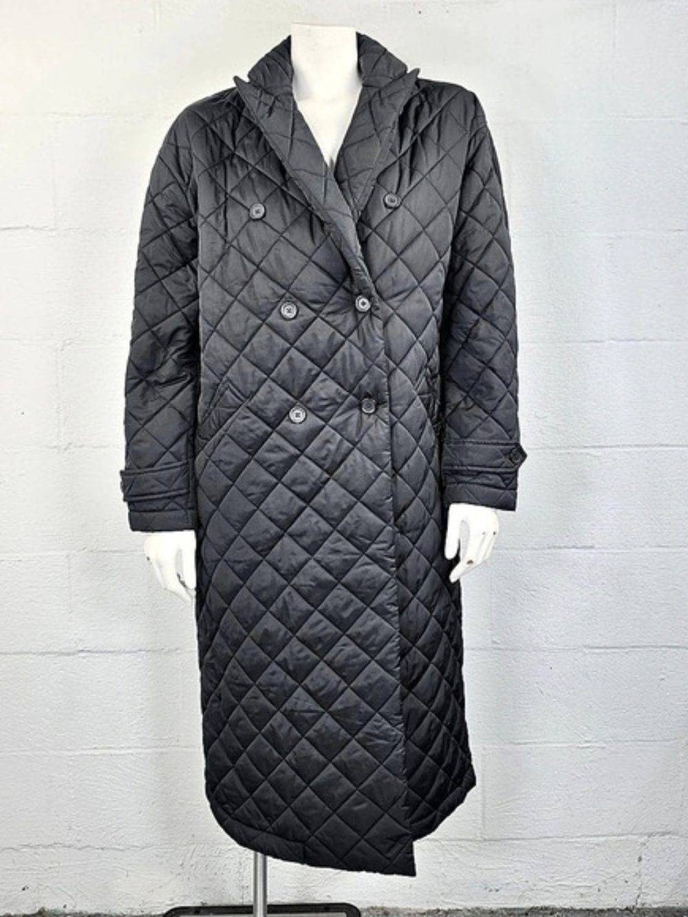 Rebecca Minkoff Quilted Long Coat